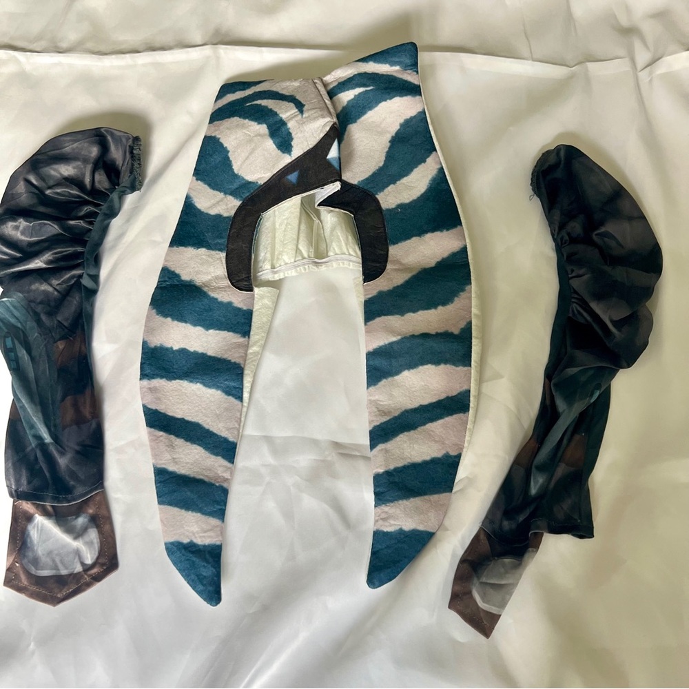 Star Wars The Mandalorian Ahsoka Adult Costume | Women’s L (12–14) HALLOWEEN - Picture 9 of 16